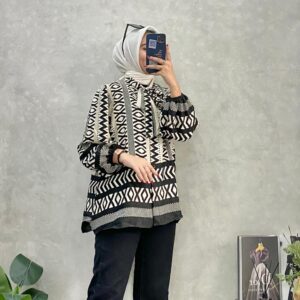 Blouse motif ethnic
